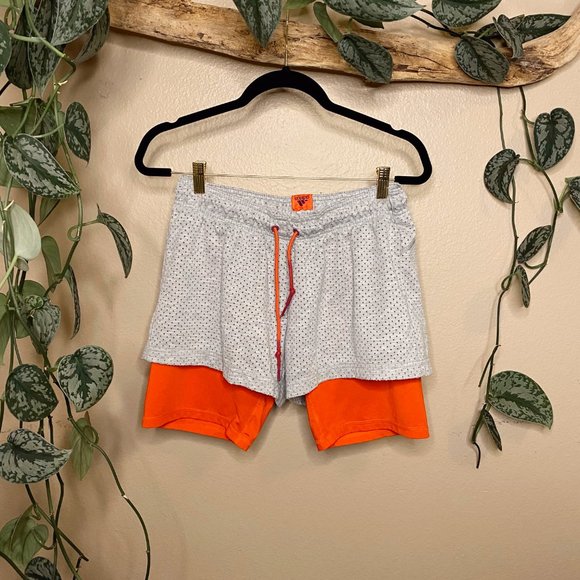 adidas Pants - Adidas Dual Mesh Running Shorts